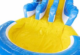 Buy large inflatable slide with double slide for children