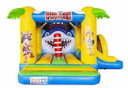 pirate themed compact inflatable air cushion for kids for sale