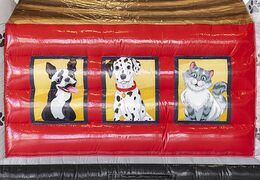 order standard inflatable bouncy castle in animal hotel theme for children