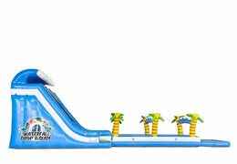 Buy Inflatable Large Waterfall Themed Water Slide for Kids