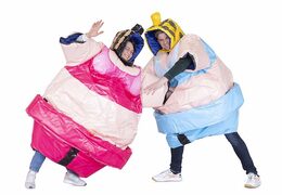Order 2 sumo suits big mama in pink and in blue to wrestle