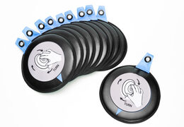 Buy wall or floor hangers to put IPS spotlight in