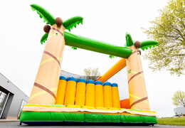 Order large jungle themed obstacle course at JB Inflatables