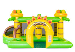 Order inflatable bouncy castle in Dino theme for children. Buy inflatables online at JB Inflatables America