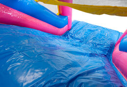 Buy 13 meter long Flamingo inflatable obstacle course for children. Order inflatable obstacle courses now online at JB Inflatables America