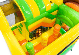 Buy Inflatable Mini Multiplay Lion Bouncer For Kids. Order inflatable bouncers at JB Inflatables America