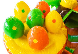 Order inflatable Mini Multiplay Dino bouncy castle for your kids. Inflatable bouncers for sale at JB Inflatables America