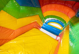 Mini Multiplay inflatable air cushion for sale in Unicorn theme for your kids. Order inflatable air cushions at JB Inflatables America