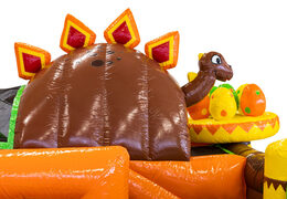 Order Multiplay Dinoworld bouncy castle with slide for your children. Buy inflatable bouncy castles online now at JB Inflatables America