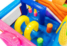 Buy Multiplay Flamingo bouncy castle with slide for your children. Order inflatable bouncy castles online now at JB Inflatables America