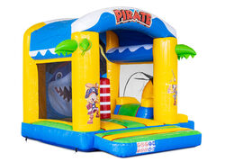 Order inflatable bouncy castle with slide and play object