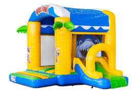 Buy inflatable bouncy castle with slide and play object