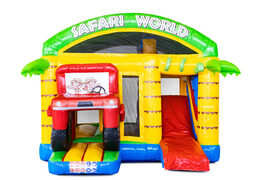 Buy inflatable multi box bouncy castle safari