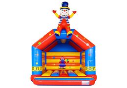 Buy your bouncy castle with circus and clown theme at JB Inflatables