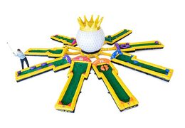 Buy an inflatable golf park