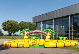Inflatable golf game tropical