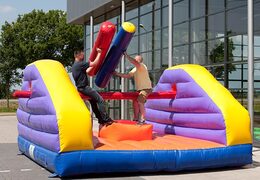 Bouncer bag hitting game