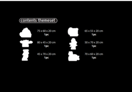 Contents of Softplay Theme Set in Pirate - Seaworld Theme order online at JB