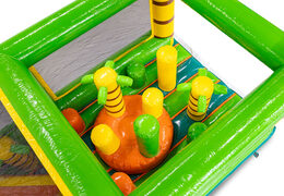 Pillar Dodger obstacle course element crocodile jungle