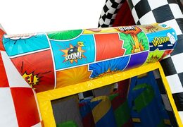  Cool inflatable obstacle course with dynamic Comic graphics