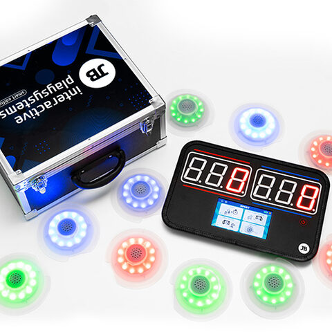 Interactieve play system met lampen om spellen te spelen voor kinderen en volwassenen kopen