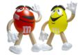 Opblaasbare promotions maatwerk M&M's