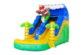 Koop opblaasbare glijbanen met enkele glijbaan in verschillende thema van 12 ft groot