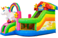 Funcity Special Bounce House Unicorn with slide