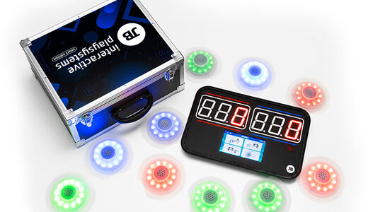 Interactieve play system met lampen om spellen te spelen voor kinderen en volwassenen kopen