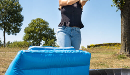 Koop opblaasbare gel ball games om te spelen in combinatie met interactieve spots