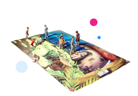Airmountains Kopen; Standaard of Maatwerk AirTrampolines bestellen van JB Inflatables voor campings, zwembaden of airtrampolines voor horeca