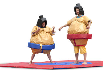 Buy inflatable sumo suits for kids. Order inflatables online at JB Inflatables America