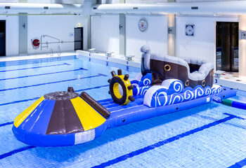 Order unique airtight inflatable slide in pirate theme for both young and old. Buy inflatable pool games now online at JB Inflatables America