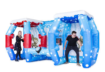 Order Inflatable Interactive Game Ninja Snow