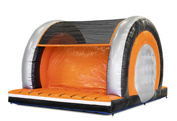 Mega inflatable 40-piece giga modular Log Climber obstacle course for children. Order inflatable obstacle courses online now at JB Inflatables America