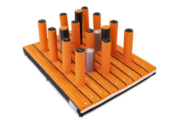 Buy Inflatable 40 Piece Giga Pillar Dodger Platform Modular assault course for Kids. Order inflatable obstacle courses online now at JB Inflatables America