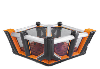 Order the Giga obstacle course in the X-Corner theme for kids. Buy inflatable obstacle courses online now at JB Inflatables America