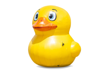 Order a mega inflatable 3D Duck product enlargement. Buy your inflatable 3D objects now online at JB Inflatables America