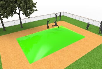 Buy standard inflatable airmountain in green for children. Order inflatable airmountains now online at JB Inflatables America