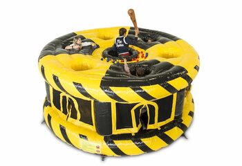 Opblaasbaar spel attractie kopen voor vrijgezellenfeest dorpsfeest whack a mole mol slaan voor kinderen bij JB Inflatables