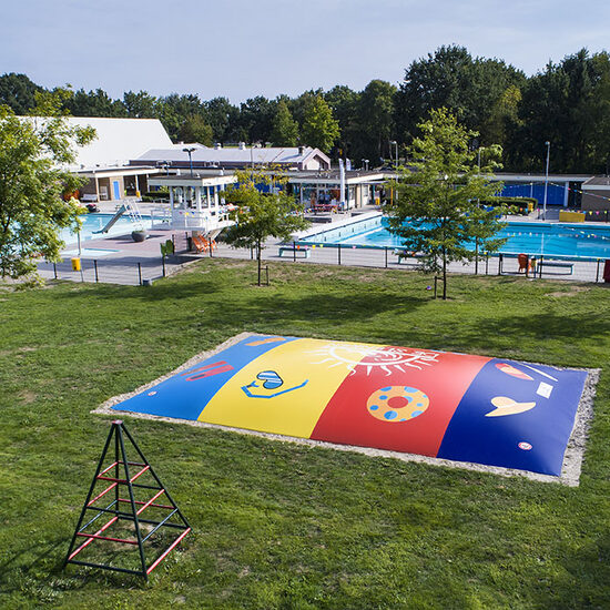 Order custom made Summer themed airmountain inflatable for children at JB Inflatables America. Request a free design for inflatable airmountains in your own corporate identity now