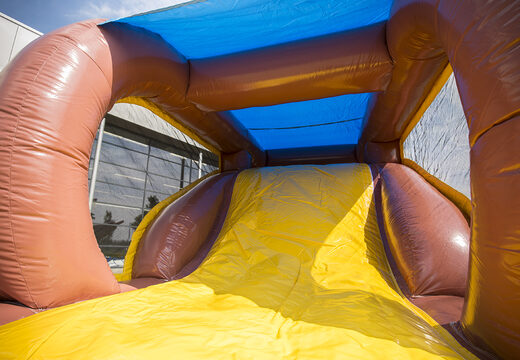 Order a mini run pirate 8m inflatable obstacle course with 3D objects for kids. Buy inflatable obstacle courses online now at JB Inflatables America