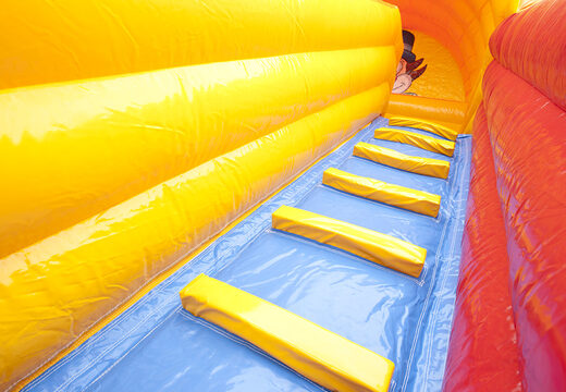 Buy the perfect inflatable slide in a clown theme for kids. Order inflatable slides now online at JB Inflatables America