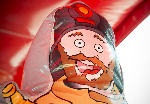 8 meter long fire brigade inflatable obstacle course for children. Buy inflatable obstacle courses online now at JB Inflatables America