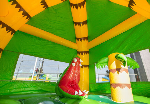 Buy inflatable multifun bouncer with roof in crocodile theme for children at JB Inflatables America. Order inflatable bouncers online at JB Inflatables America