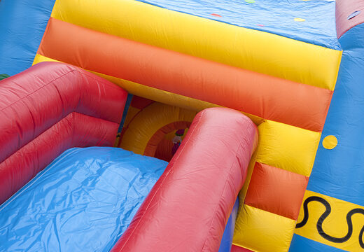 Buy a Clown inflatable covered bouncer with a 3D object on the roof at JB Inflatables America. Order bouncers online at JB Inflatables America