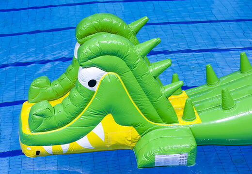 Get airtight inflatable crocodile run for both young and old. Order inflatable pool games now online at JB Inflatables America