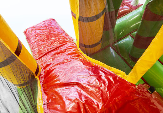 Order multiplay L crocodile bouncer with a slide for children. Buy inflatable bouncers online at JB Inflatables America