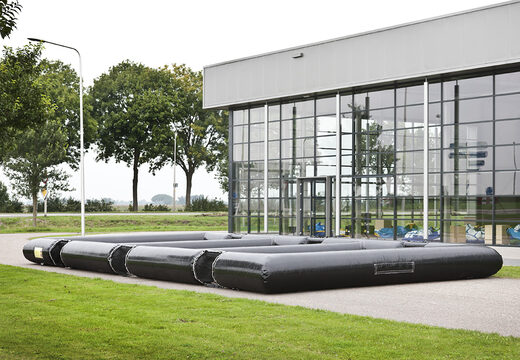 Panna soccer fields divided into three smaller fields, ideal for both smaller and larger sports activities. Buy inflatable panna soccer fields now online at JB Inflatables America