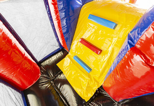 Order promotional inflatable Captian Jack Multiplay Fire Brigade Indoor bouncy castle with logo online at JB Promotions America